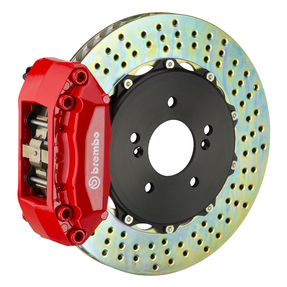 Front Brembo Gran Turismo Braking Upgrade Kit (1A16007A) GT / A4 Caliper with 4-Pistons & 2-piece 328x28 Disc