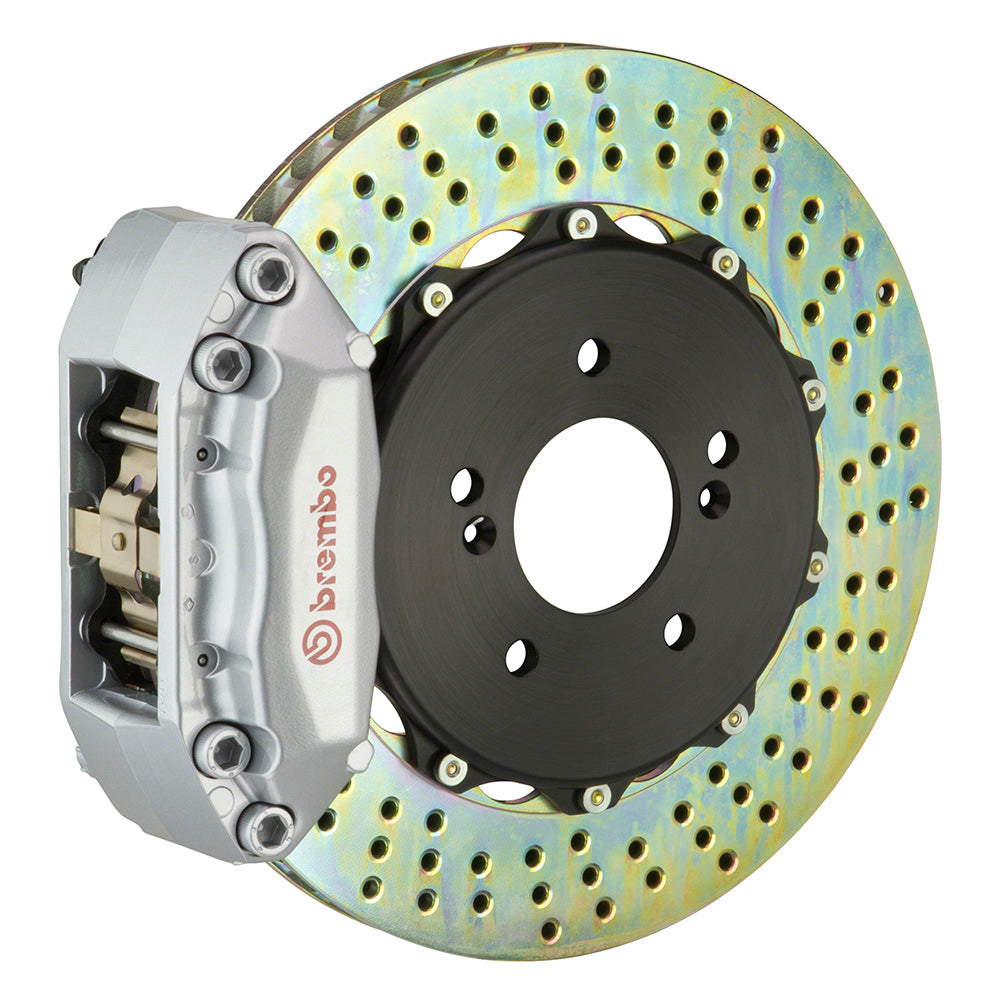 Front Brembo Gran Turismo Braking Upgrade Kit (1A16015A) GT / A4 Caliper with 4-Pistons & 2-piece 328x28 Disc