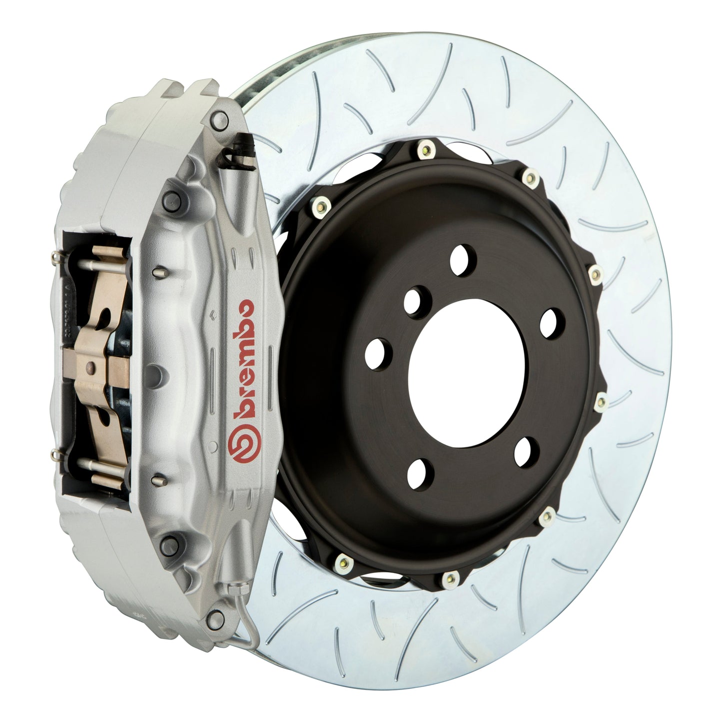 Front Brembo Gran Turismo Braking Upgrade Kit (1B18034A) GT / A4 Caliper with 4-Pistons & 2-piece 355x32 Disc