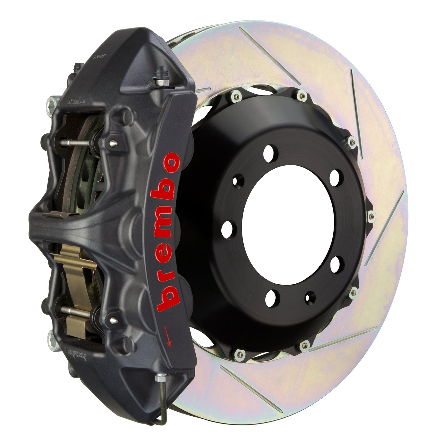 Front Brembo Gran Turismo Braking Upgrade Kit (1M19029AS) GT / S6 Caliper with 6-Pistons & 2-piece 380x32 Disc