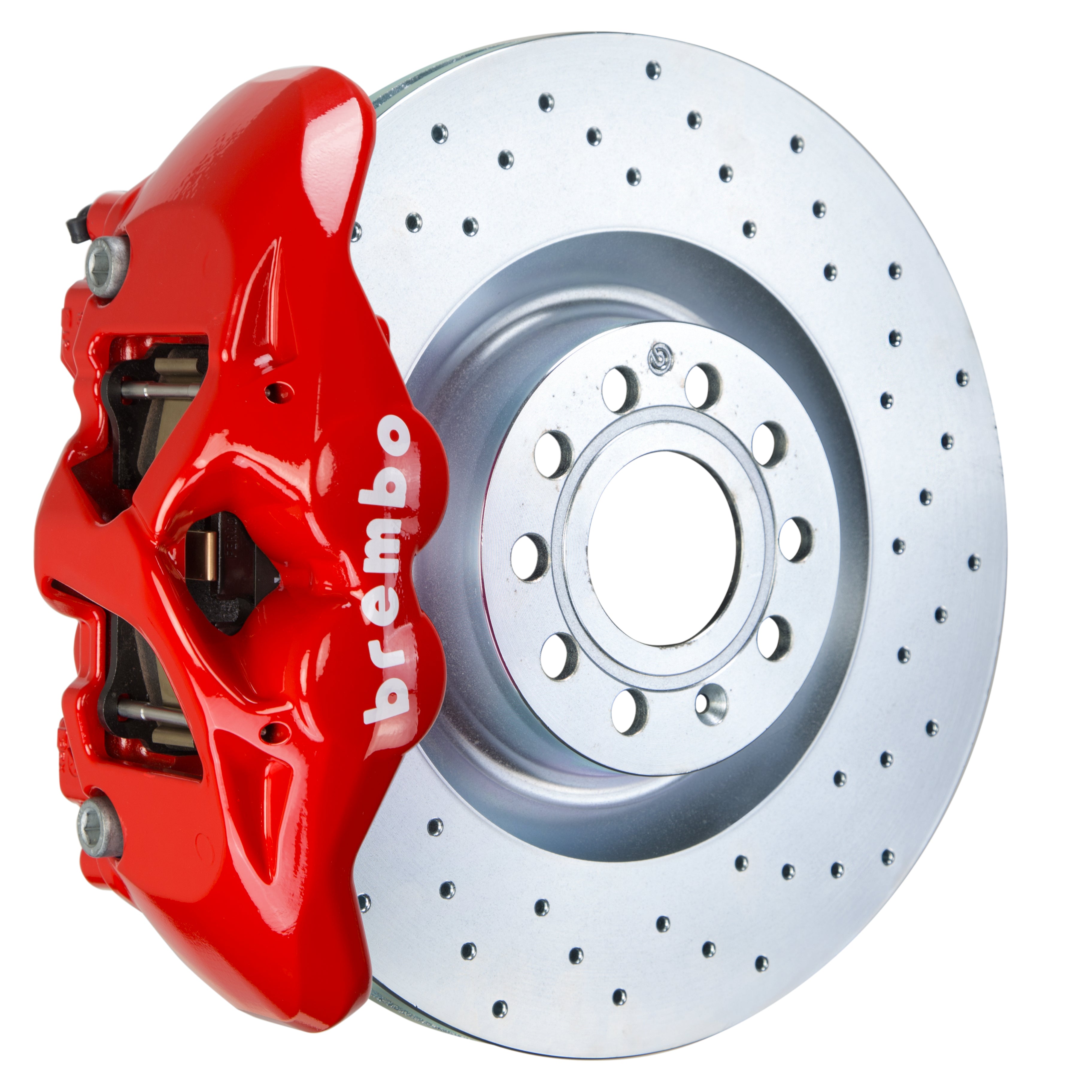 Front Brembo Gran Turismo Braking Upgrade Kit (1S46002A) GT / BM4 Caliper  with 4-Pistons & 1-piece 326x30 Disc